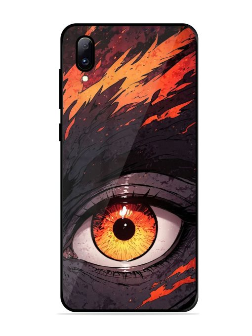 Inferno Gaze Glossy Soft Edge Case for Vivo Y97 Chachhi