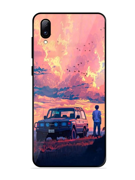 Solitude'S Horizon Glossy Soft Edge Case for Vivo Y97 Chachhi