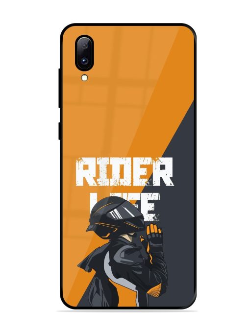 Ride Never Ends Glossy Soft Edge Case for Vivo Y97 Chachhi