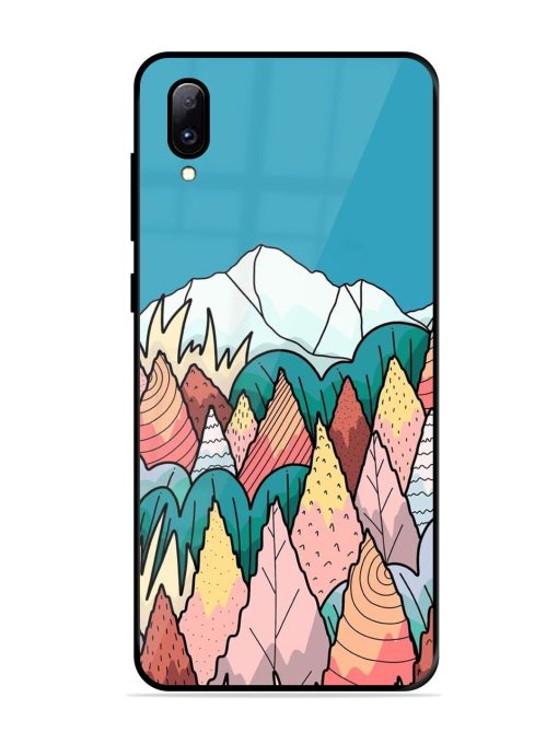 Mountain Dreamscape Glossy Soft Edge Case for Vivo Y97 Chachhi