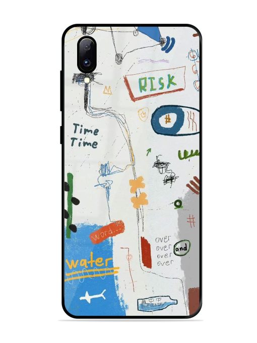 Mind Map Madness Glossy Soft Edge Case for Vivo Y97 Chachhi