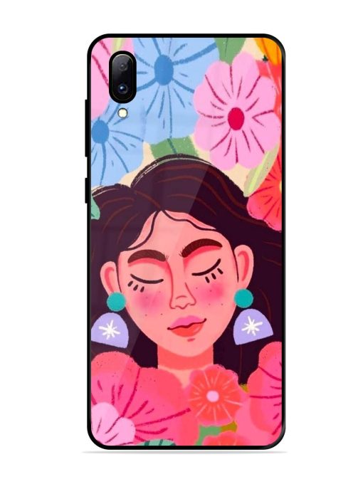 Blooming Serenity Glossy Soft Edge Case for Vivo Y97 Chachhi