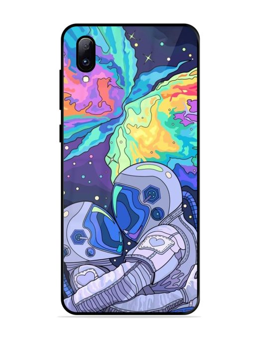 Cosmic Love Glossy Soft Edge Case for Vivo Y97 Chachhi