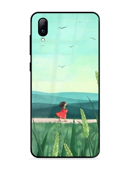 Solitude'S Serenity Glossy Soft Edge Case for Vivo Y97 Chachhi