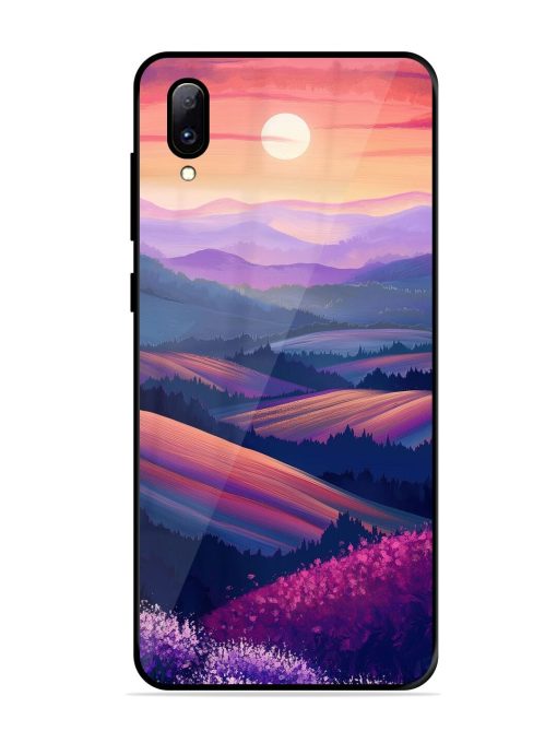 Twilight'S Embrace Glossy Soft Edge Case for Vivo Y97 Chachhi