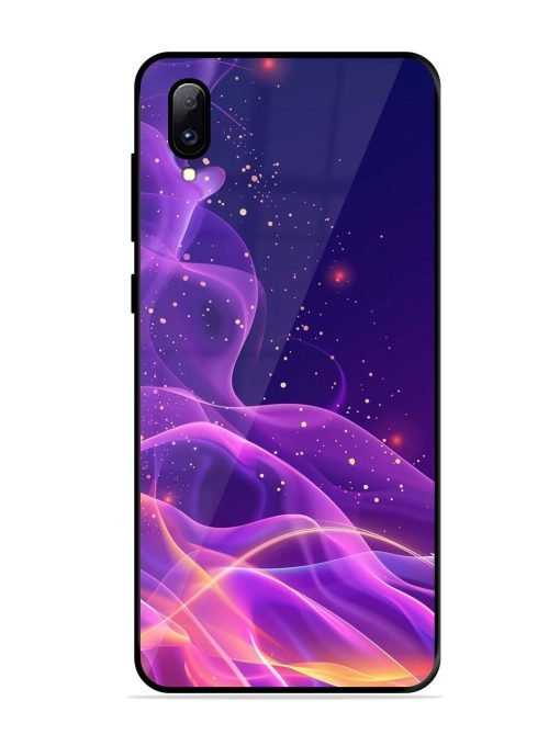 Cosmic Currents Glossy Soft Edge Case for Vivo Y97 Chachhi