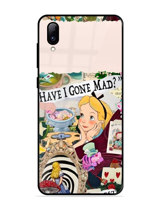 Mad Hatter'S Collage Glossy Soft Edge Case for Vivo Y97