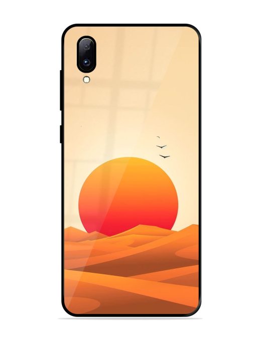 Desert Sunset Glossy Soft Edge Case for Vivo Y97