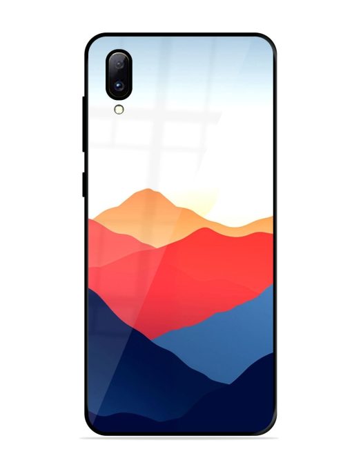 Sunset Peaks Glossy Soft Edge Case for Vivo Y97 Chachhi