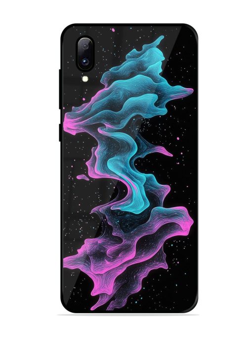 Cosmic Currents Glossy Soft Edge Case for Vivo Y97 Chachhi