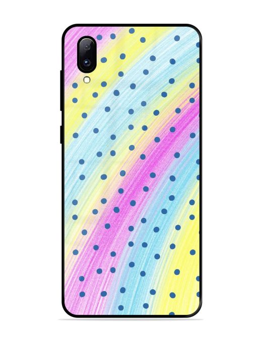 Polka Dot Paradise Glossy Soft Edge Case for Vivo Y97 Chachhi