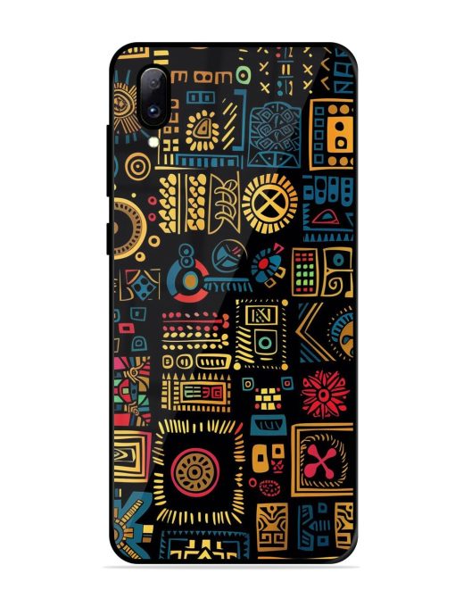 Tribal Tapestry Glossy Soft Edge Case for Vivo Y97 Chachhi