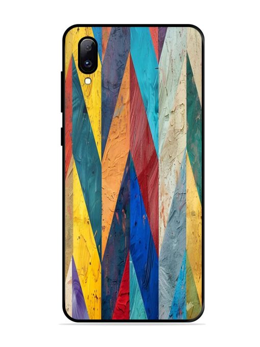 Abstract Tapestry Glossy Soft Edge Case for Vivo Y97