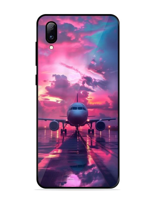 Neon Runway Glossy Soft Edge Case for Vivo Y97 Chachhi