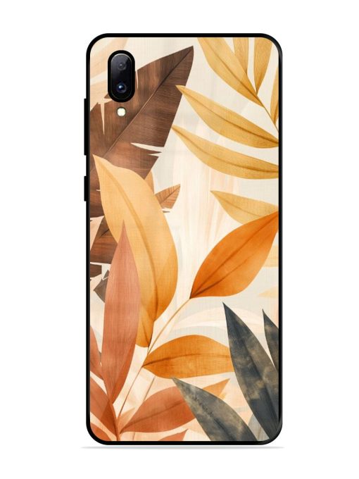 Earthy Elegance Glossy Soft Edge Case for Vivo Y97 Chachhi