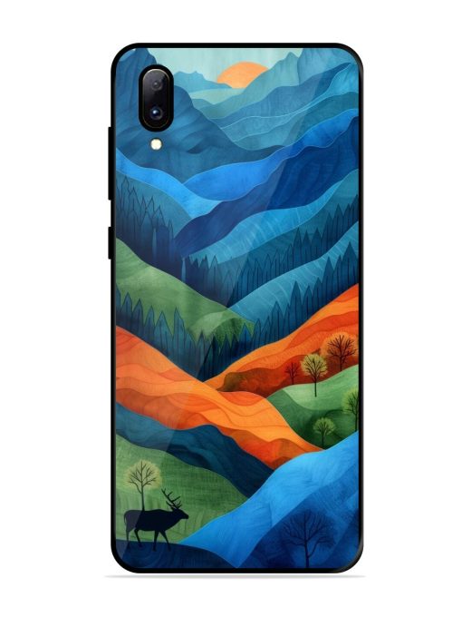 Layers Of The Land Glossy Soft Edge Case for Vivo Y97 Chachhi