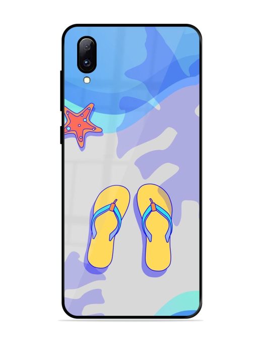 Sandy Toes And Salty Seas Glossy Soft Edge Case for Vivo Y97 Chachhi