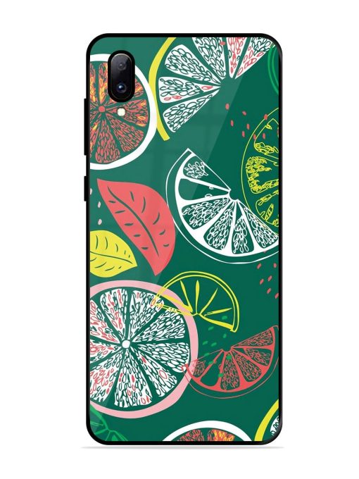 Citrus Symphony Glossy Soft Edge Case for Vivo Y97 Chachhi