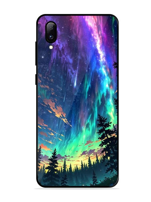 Cosmic Canvas Glossy Soft Edge Case for Vivo Y97 Chachhi