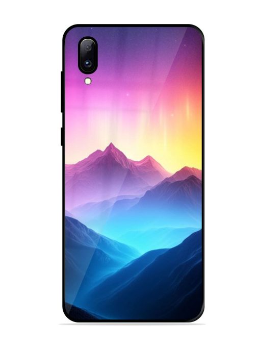 Cosmic Mountains Glossy Soft Edge Case for Vivo Y97 Chachhi