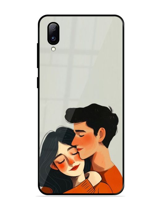 Craft Couples Glossy Soft Edge Case for Vivo Y97 Chachhi