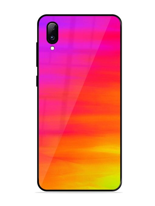 Neon Horizon Glossy Soft Edge Case for Vivo Y97 Chachhi