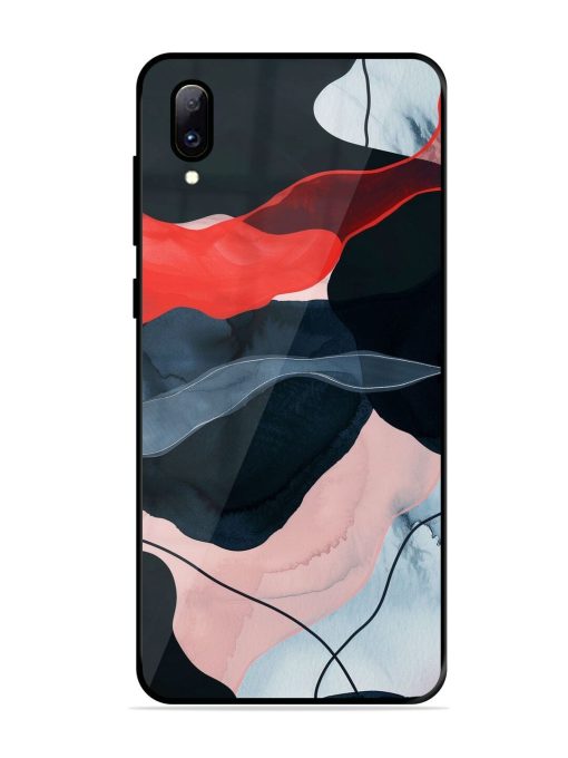 Dark Currents Glossy Soft Edge Case for Vivo Y97 Chachhi