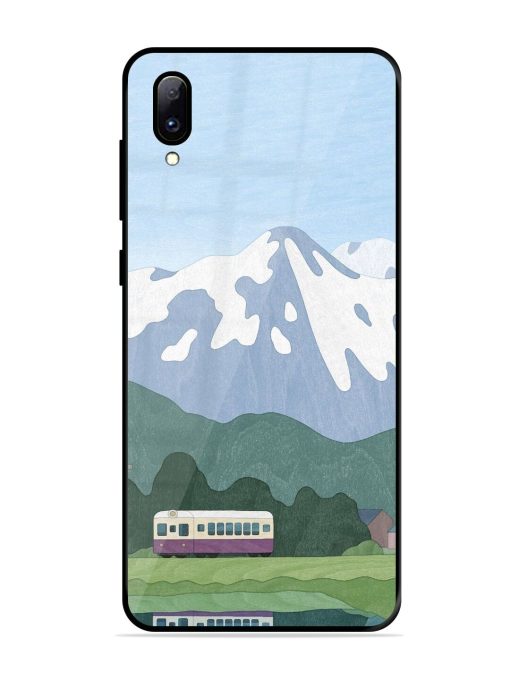 Mountainside Reflections Glossy Soft Edge Case for Vivo Y97 Chachhi