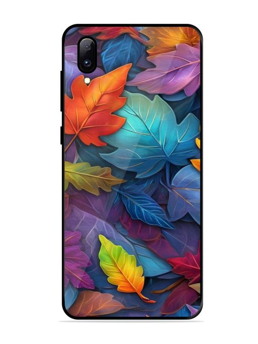 Autumn'S Embrace Glossy Soft Edge Case for Vivo Y97 Chachhi