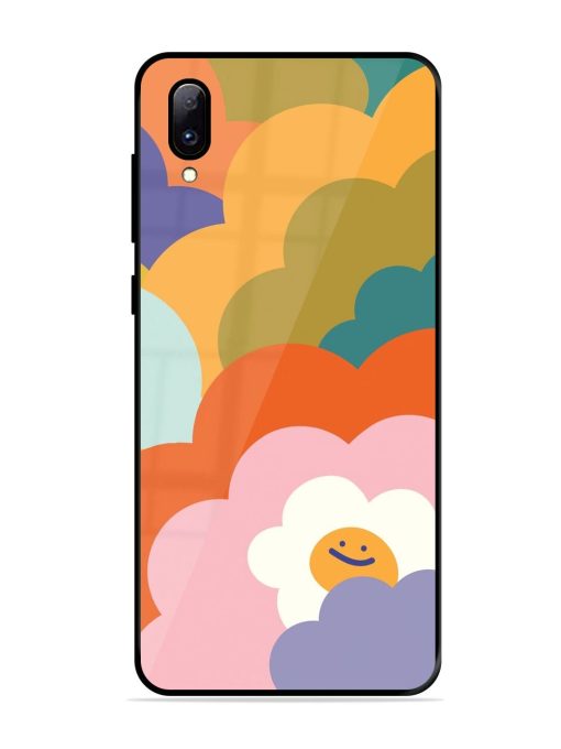 Happy Flower Power Glossy Soft Edge Case for Vivo Y97