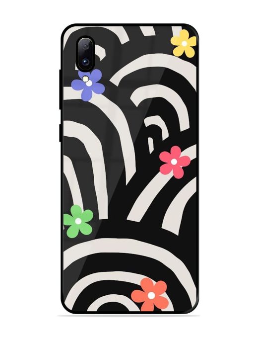 Rainbow Arcs Glossy Soft Edge Case for Vivo Y97 Chachhi