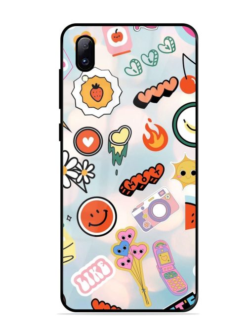 Cheerful Glossy Soft Edge Case for Vivo Y97 Chachhi