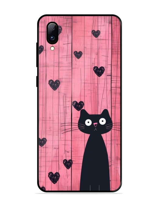 Feline Valentine'S Day Glossy Soft Edge Case for Vivo Y97 Chachhi