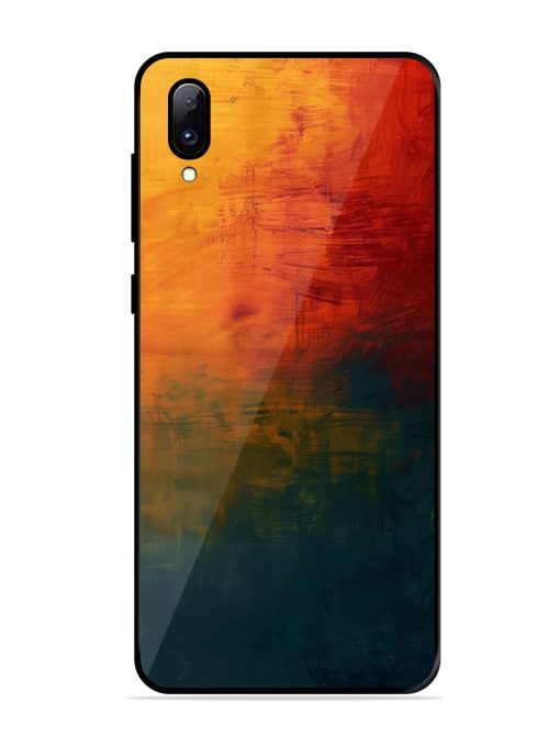 Golden Hour Canvas Glossy Soft Edge Case for Vivo Y97 Chachhi