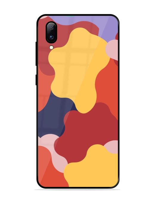 Gooey Color Chaos Glossy Soft Edge Case for Vivo Y97 Chachhi