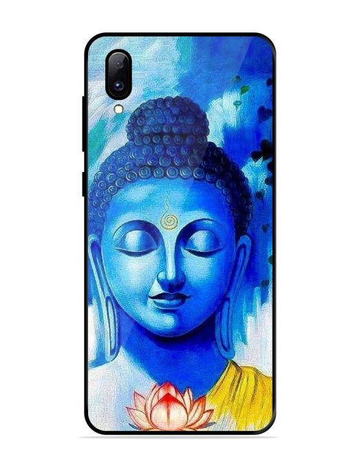 Serene Buddha With Lotus Glossy Soft Edge Case for Vivo Y97 Chachhi