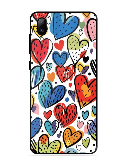 Heartfelt Harmony Glossy Soft Edge Case for Vivo Y97 Chachhi