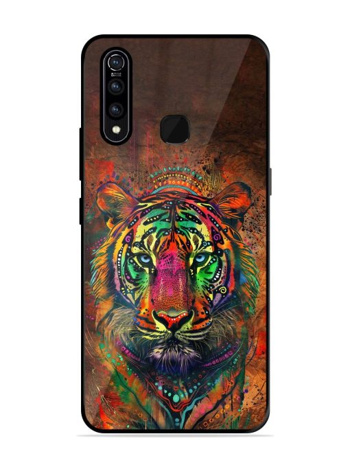 Cosmic Tiger Glossy Soft Edge Case for Vivo Z1 Pro Chachhi