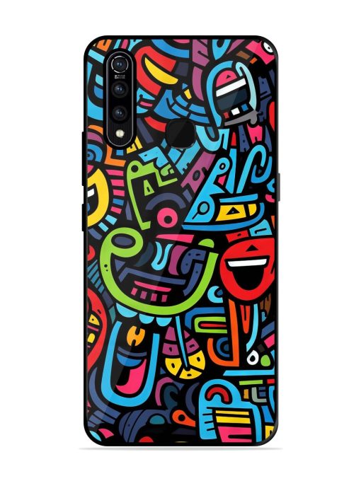 Doodlephoria Glossy Soft Edge Case for Vivo Z1 Pro Chachhi