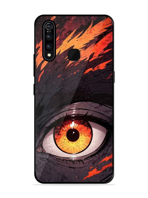 Inferno Gaze Glossy Soft Edge Case for Vivo Z1 Pro Chachhi