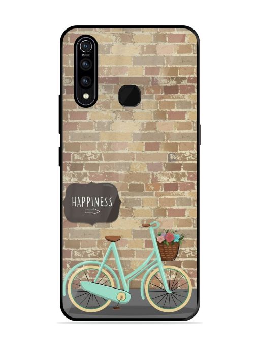 Pedaling Towards Happiness Glossy Soft Edge Case for Vivo Z1 Pro Chachhi