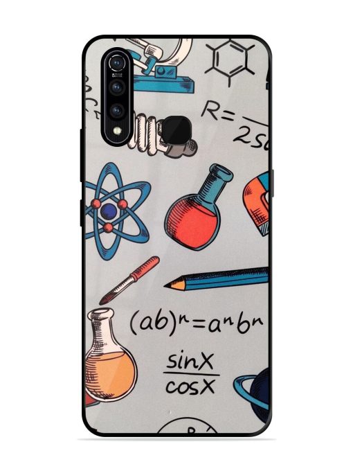 Science Doodle Glossy Soft Edge Case for Vivo Z1 Pro Chachhi