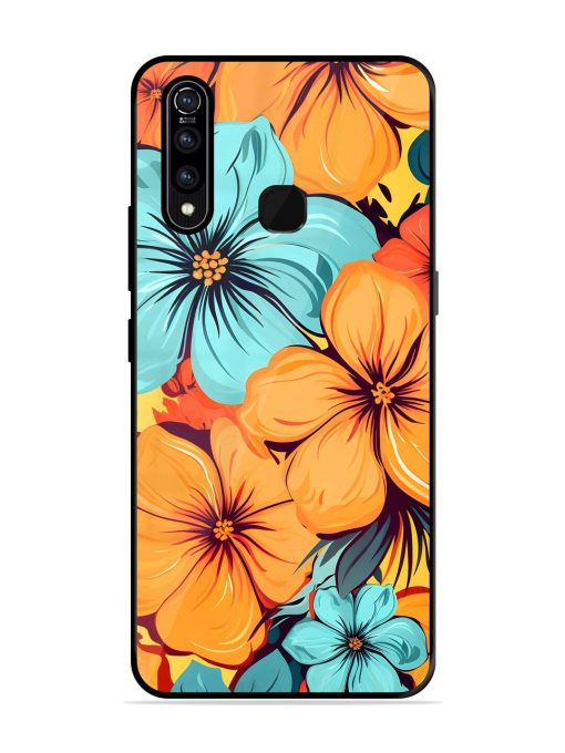 Tropical Bloom Glossy Soft Edge Case for Vivo Z1 Pro Chachhi