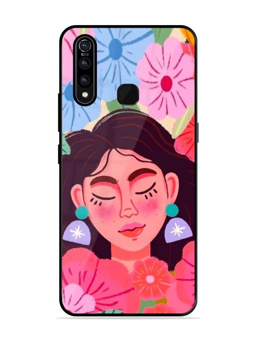 Blooming Serenity Glossy Soft Edge Case for Vivo Z1 Pro Chachhi