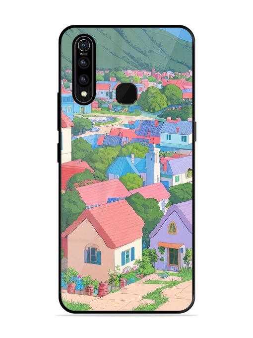 Pastel Paradise Glossy Soft Edge Case for Vivo Z1 Pro Chachhi