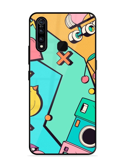 Retro Remix Glossy Soft Edge Case for Vivo Z1 Pro Chachhi