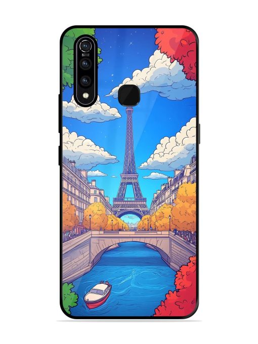 Parisian Panorama Glossy Soft Edge Case for Vivo Z1 Pro Chachhi