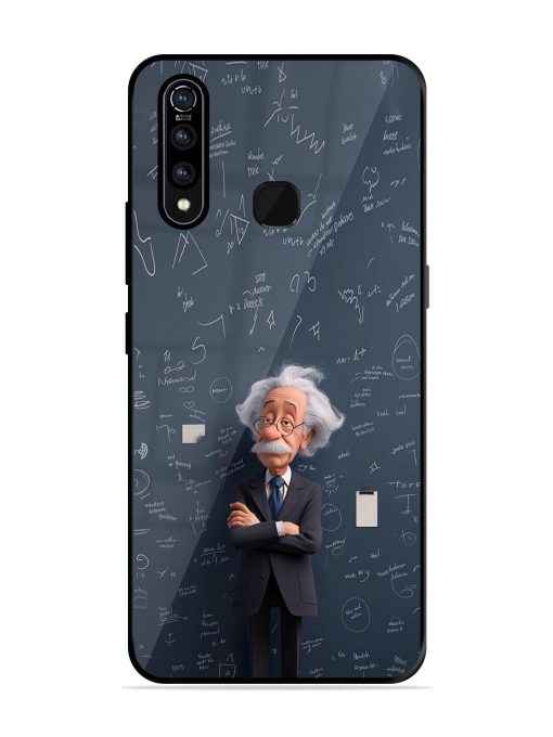 Albert Einstein Glossy Soft Edge Case for Vivo Z1 Pro Chachhi