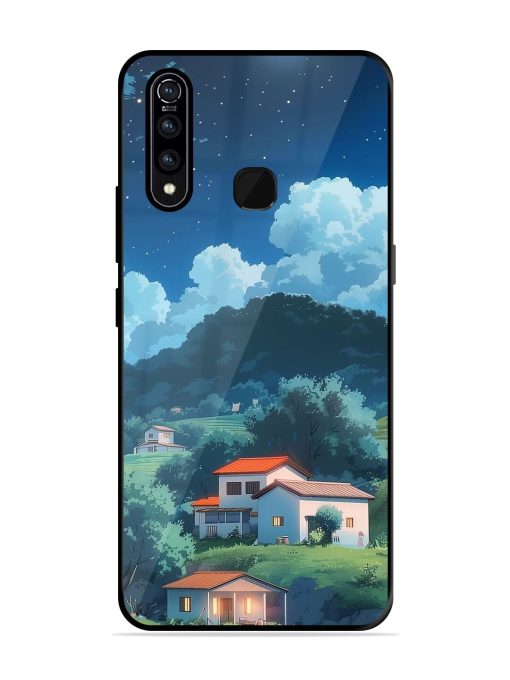 Peaceful Nightscape Glossy Soft Edge Case for Vivo Z1 Pro Chachhi