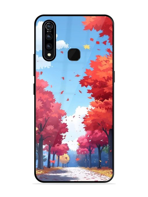 Autumn'S Embrace Glossy Soft Edge Case for Vivo Z1 Pro Chachhi